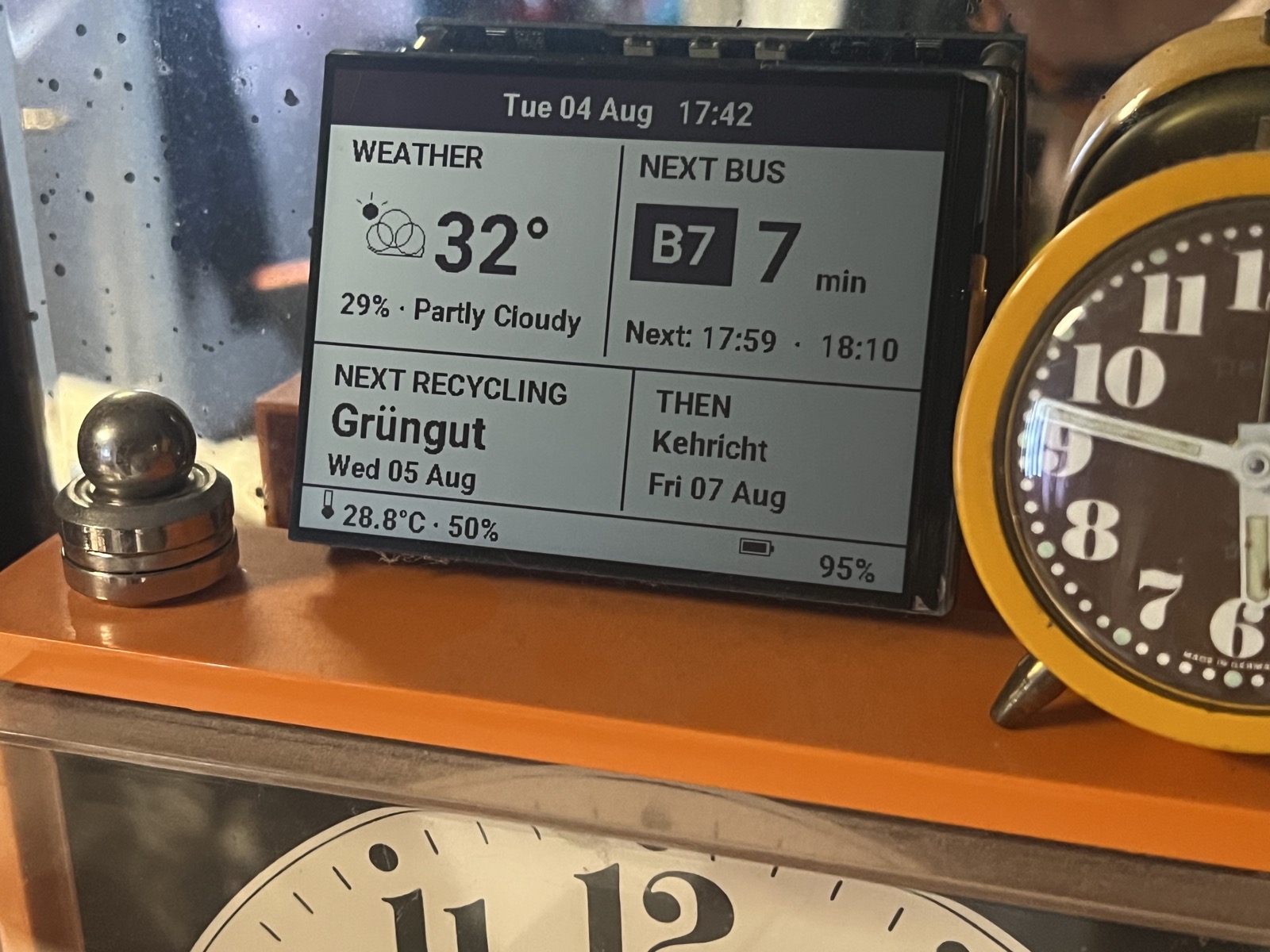 ESPHome Info Panel